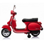 Ηλεκτροκίνητη Παιδική Vespa Licensed Piaggio Vintage 12V Κόκκινη PX150